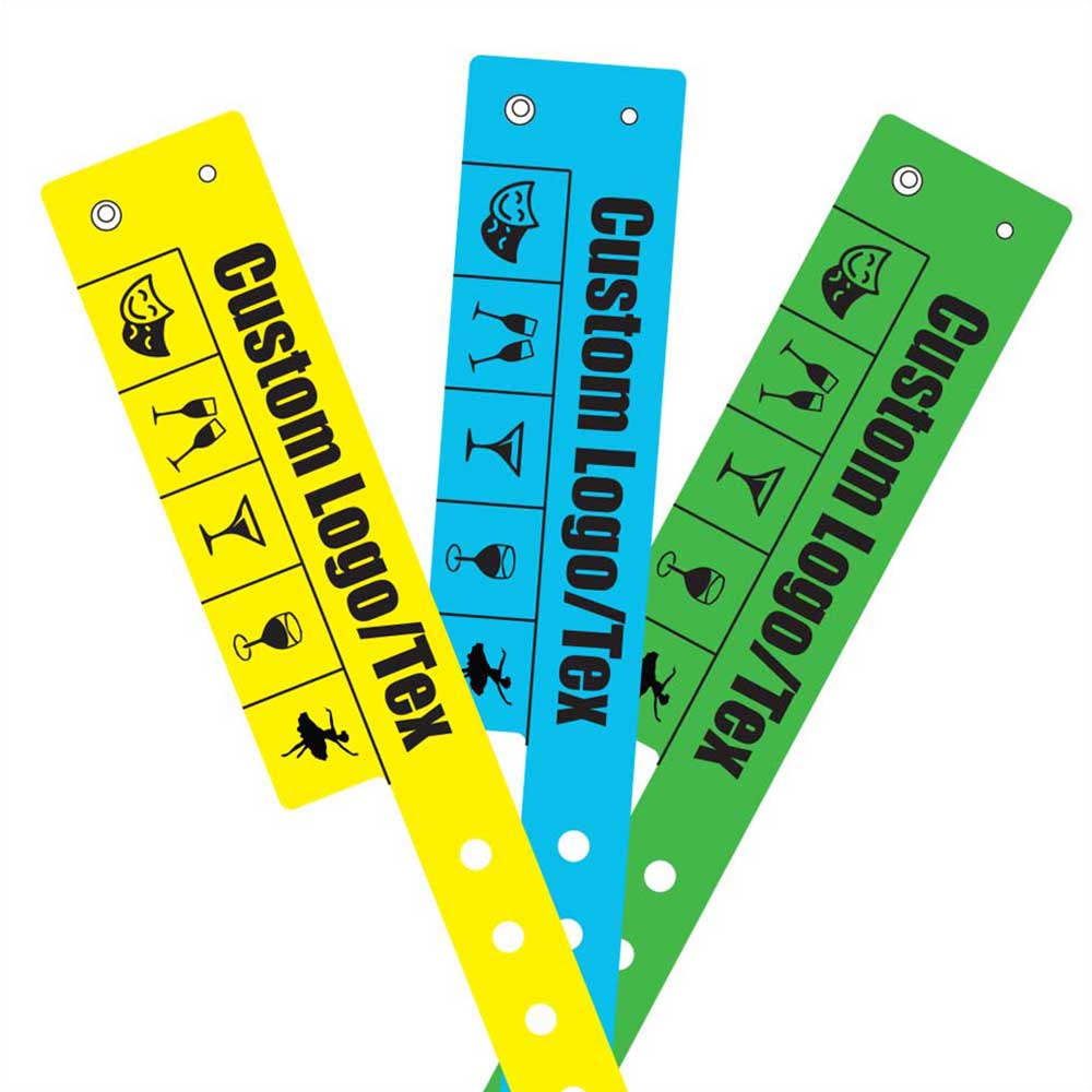 5-Tab Vinyl Wristbands